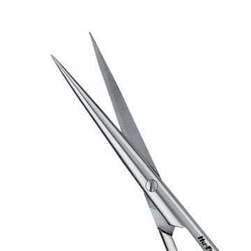 Ciseaux Metzenbaum 5056 striés pointus Perma Sharp 14,5cm