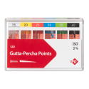 Pointes de Gutta Percha 2%