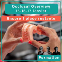 Occlusal Overview : Intégrer l'occlusion dans son quotidien