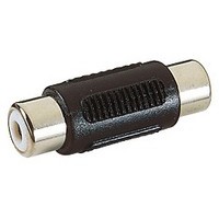 Adaptateur F/F pour liaison audio et vidéo (livrés par 3 pièces)