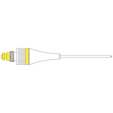 Aiguille NiTi Memory Shape Ø 0.90 mm , N°0 , jaune