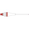 Aiguille NiTi Memory Shape Ø 1.10 mm , N°1 , rouge