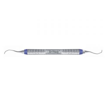 Curette Gracey 13/14 manche 7 bleu distal