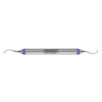 Curette Gracey 13/14 manche 9 bleu distal