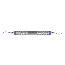 Curette Gracey 13/14 manche 9 bleu distal