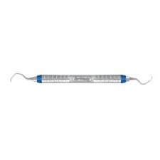 Curette Gracey 17/18 manche 7 bleu distal