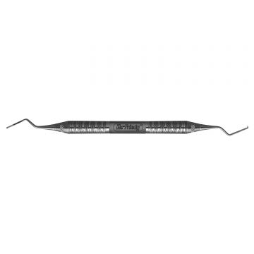 Curette furcation Quétin 1 manche 6 bucal lingual 0.9mm