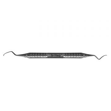 Curette furcation Quétin 3 manche 6 labial-lingual