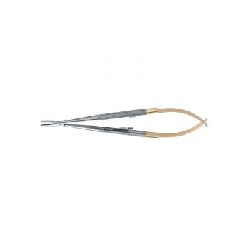 Porte-aiguille Castroviejo 5020R rond strié 14cm