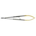 Porte-aiguille Simion 5024R rond Perma Sharp strié 18cm