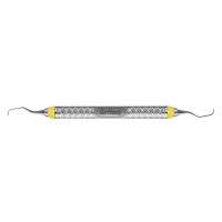 Curette Gracey 5/6 manche 9 oral/labial jaune, Everedge 2.0