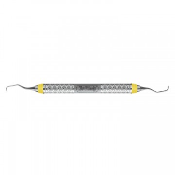 Curette Gracey 5/6 manche 9 oral/labial jaune, Everedge 2.0