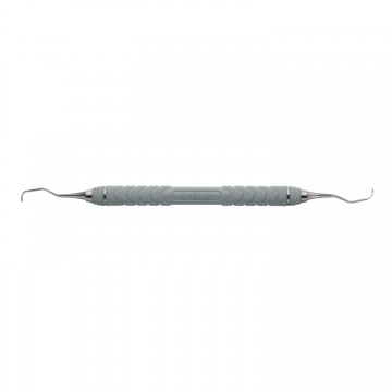 Curette Gracey 1/2 manche 8 Resin gris oral/labial, Everedge 2.0