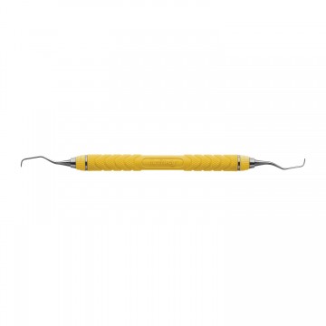 Curette Gracey 5/6 manche 8 résine jaune, Everedge 2.0