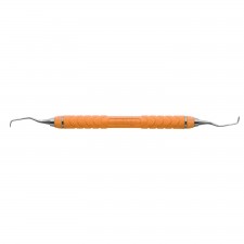 Curette Gracey 11/12 manche 8 résine mésiale orange, Everedge 2.0