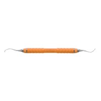 Curette Gracey 15/16 manche 8 résine orange, Everedge 2.0