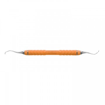 Curette Gracey 15/16 manche 8 résine orange, Everedge 2.0