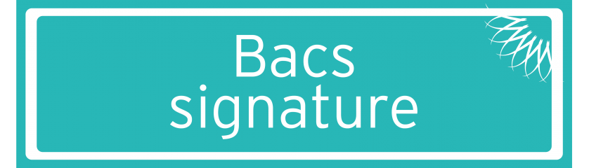 Bacs signature